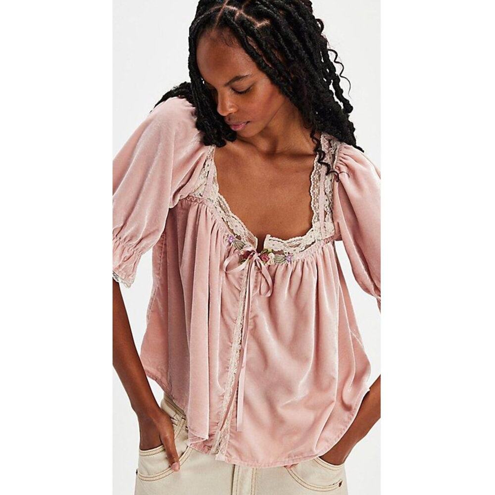 Free People Let’s Voyage Top Size XS